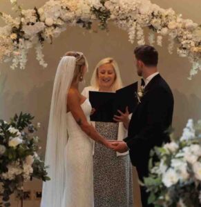 Joanne Jefferis wedding celebrant oct 23 Worcestershire wedding day